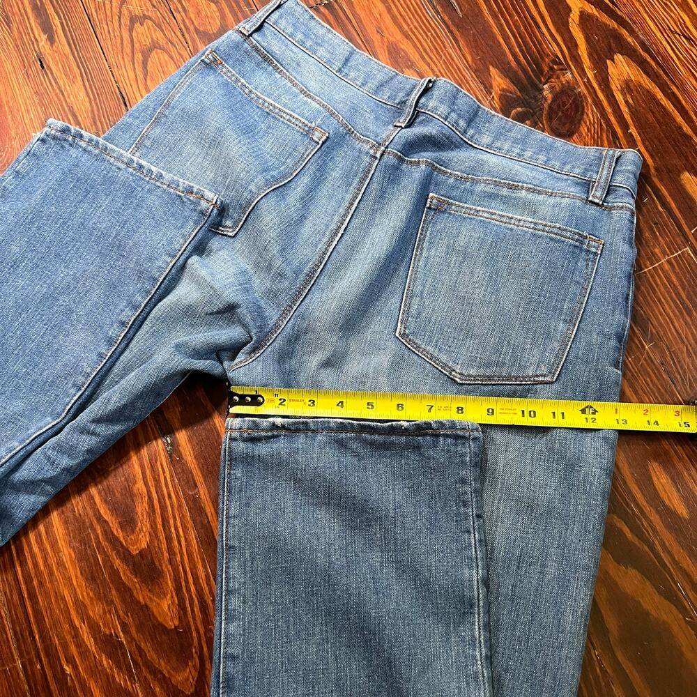 Gap 35x30 Premium Straight Jeans Blue Denim Classic Casual - Picture 7 of 8